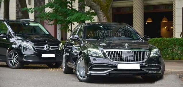 Заказать бизнес ВИП такси Мерседес сопровождение с водителем в Москве